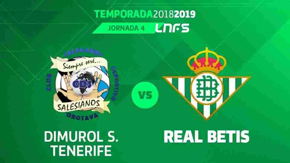 CDS Tenerife - Real Betis Futsal, sábado a las 19:00 horas