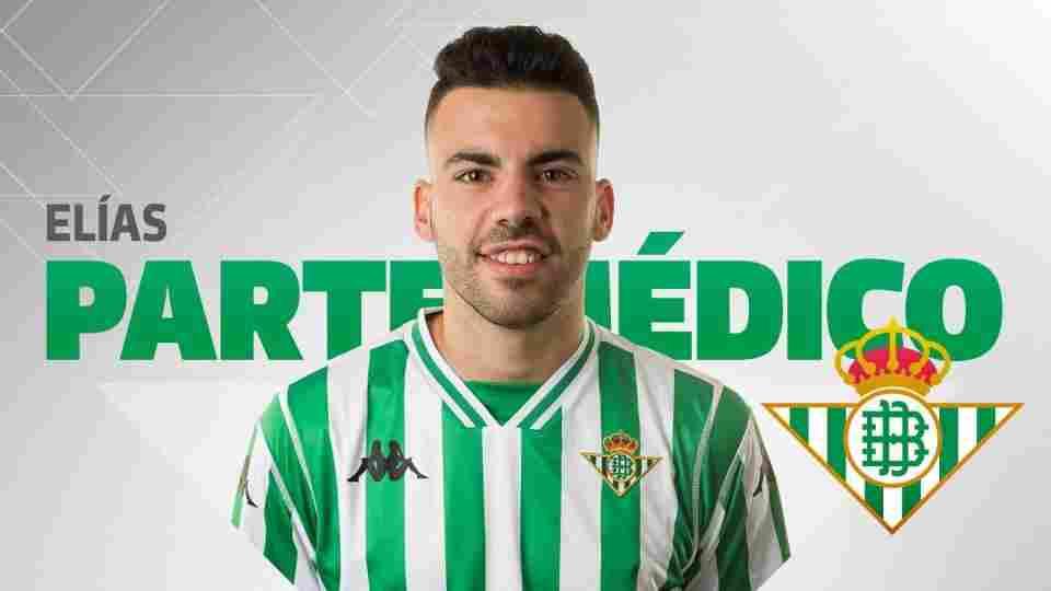 Elías Beltrán sufre un esguince en su tobillo izquierdo