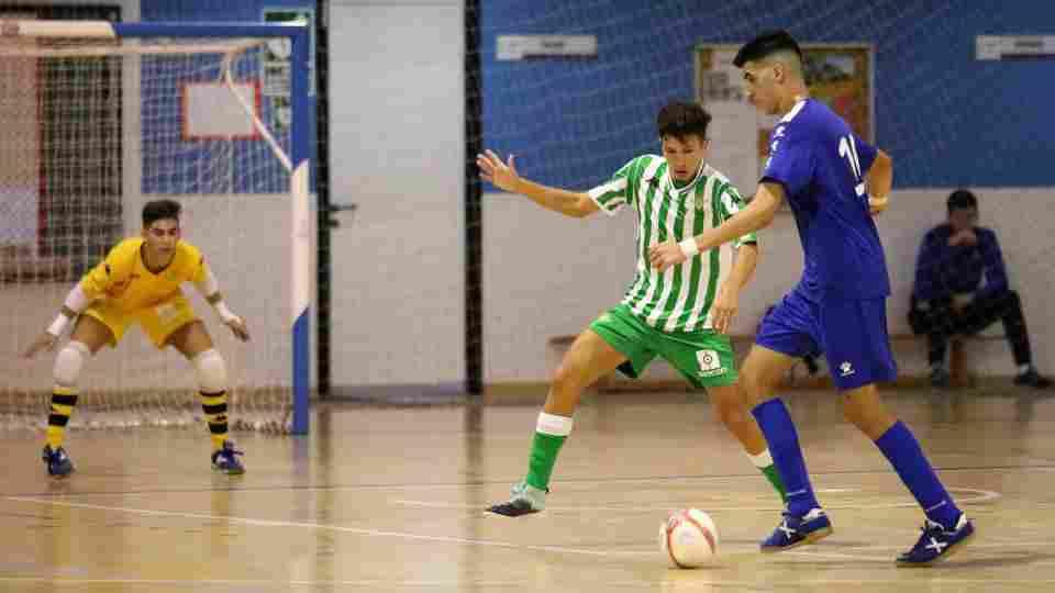 Gran victoria del equipo juvenil del Real Betis Futsal en Amate