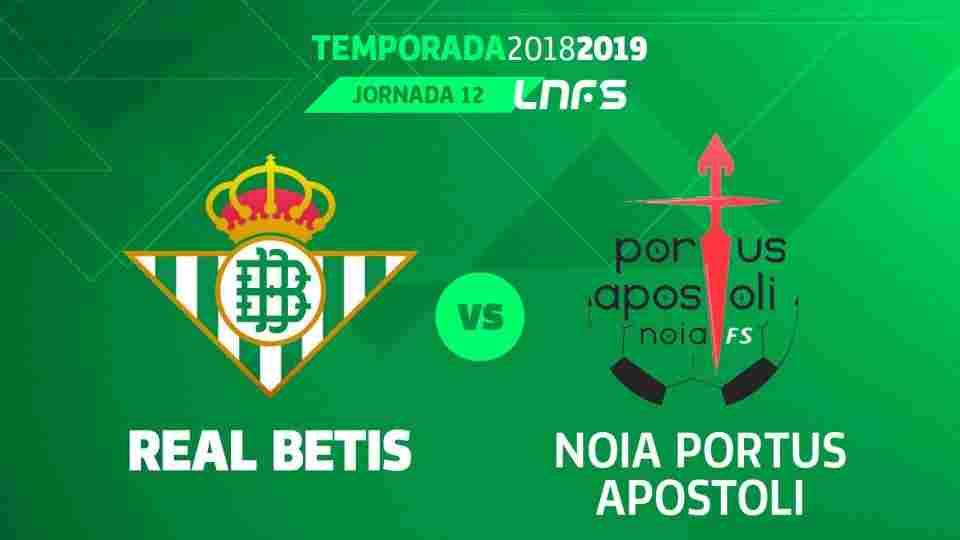 Real Betis Futsal - Noia Portus Apostoli, viernes a las 20:30 horas