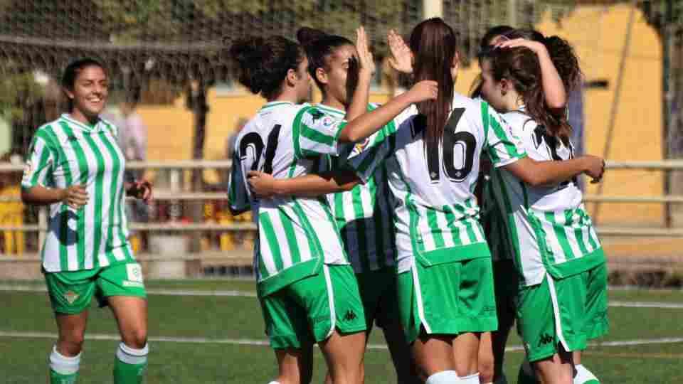 Tres de tres en los partidos de cantera del Real Betis Féminas