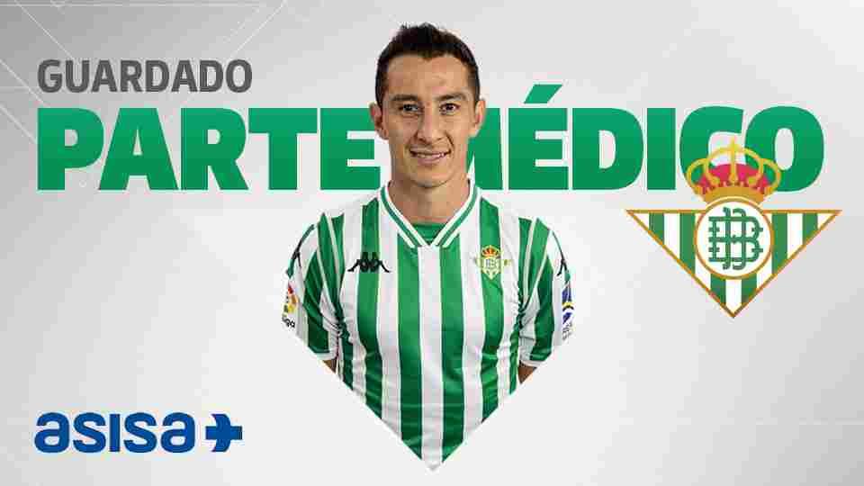 Parte médico de Andrés Guardado