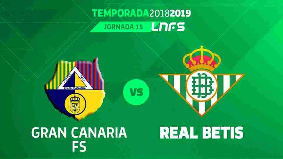 Gran Canaria FS - Real Betis Futsal, sábado a las 20:00 horas