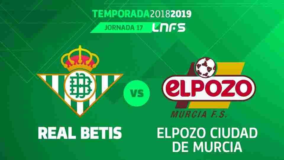 Real Betis Futsal - ElPozo Ciudad de Murcia, sábado a las 19:00 horas