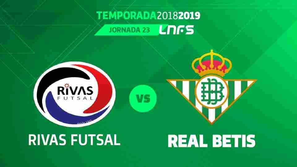 Rivas Futsal - Real Betis Futsal, domingo 10 de marzo a las 12:30 horas