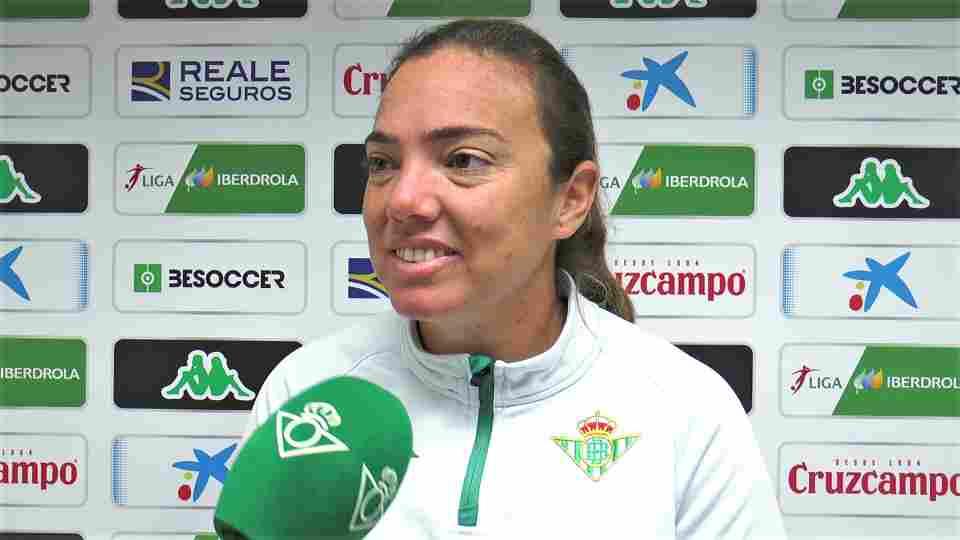 María Pry: "Vamos a afrontar el partido de mañana con muchas garantías"