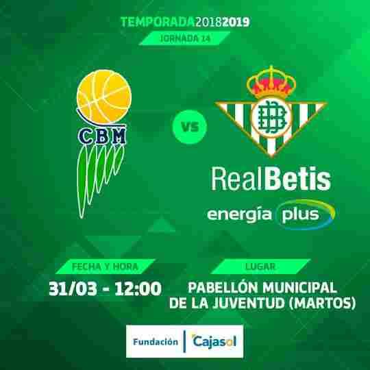 Horarios de la cantera del Real Betis Energía Plus