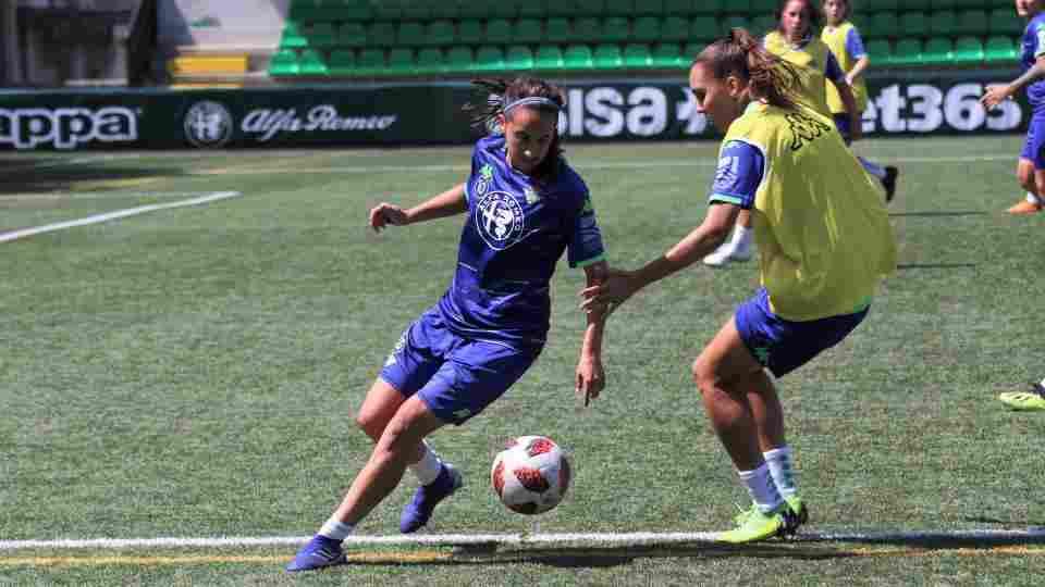 El Real Betis Féminas ya prepara el duelo de este fin de semana contra la Real