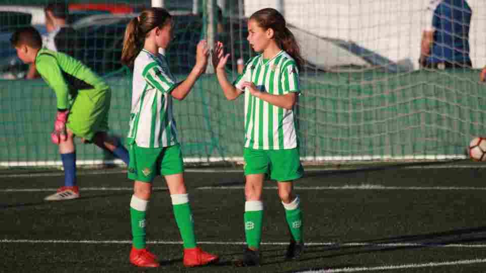 Pleno de victorias en la cantera del Real Betis Féminas