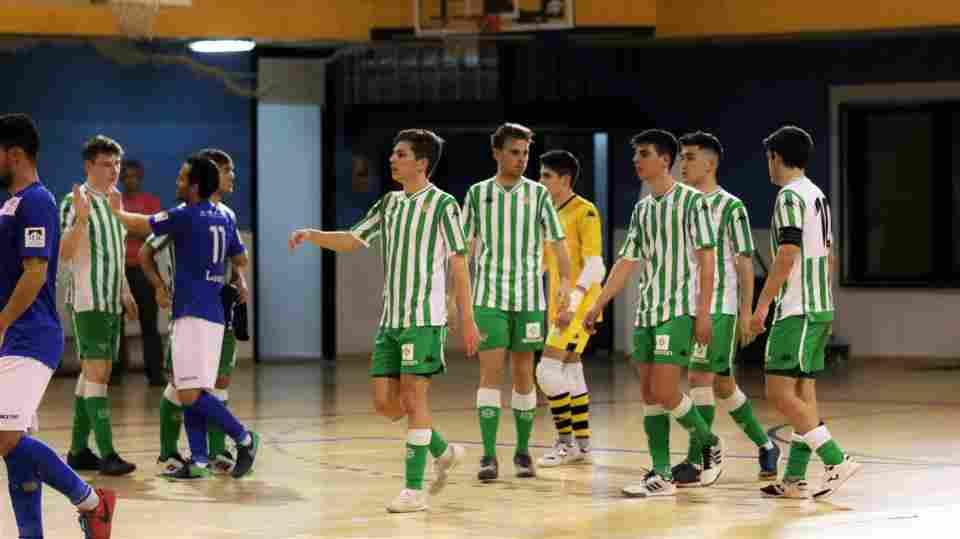 Resultados de la última jornada de liga de la cantera del Real Betis Futsal