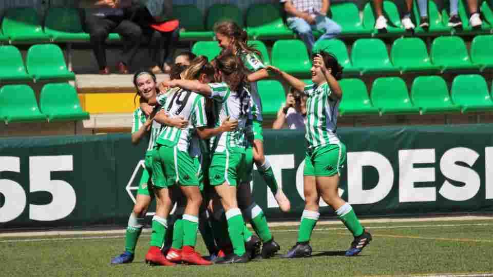 Exitoso fin de semana para la cantera del Real Betis Féminas