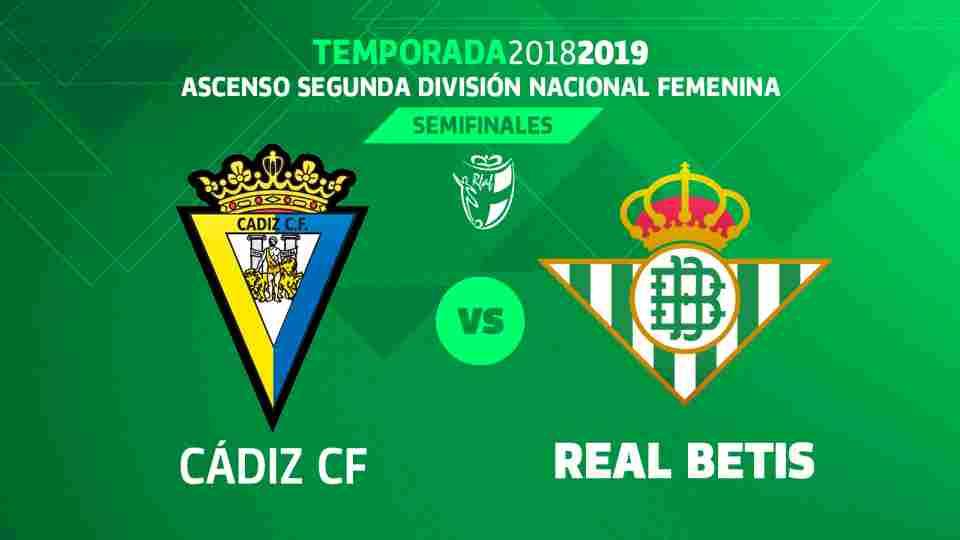 CANTERA | Cádiz CF - Real Betis Féminas 'B', domingo a las 11:30 horas