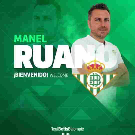 Manel Ruano, nuevo entrenador del Betis Deportivo