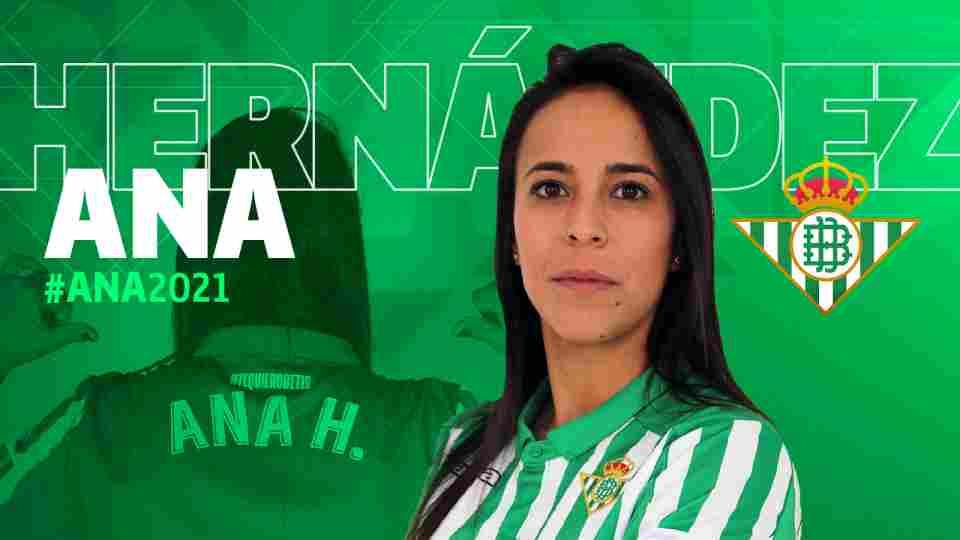 Ana Hernández, primer fichaje del Real Betis Féminas 2019/20