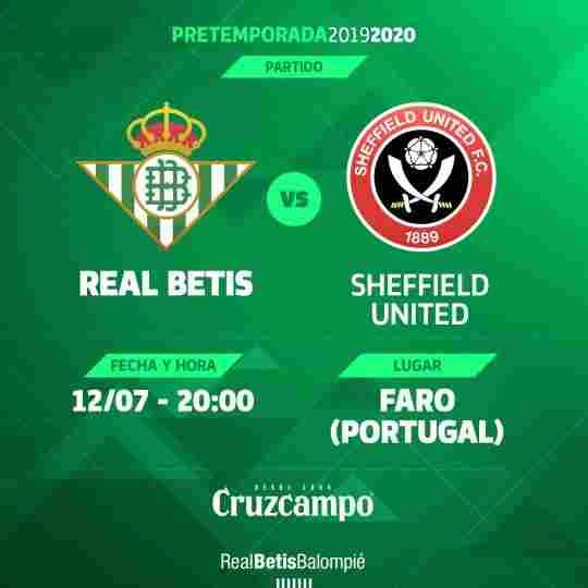 El Sheffield United FC, primer rival del Real Betis en la pretemporada