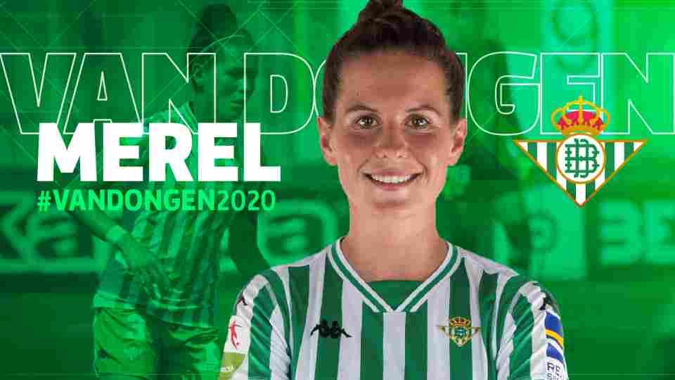 El Real Betis Féminas renueva a Merel van Dongen hasta 2020