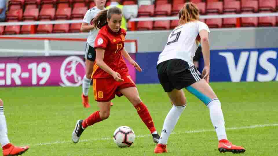 Rosa Márquez, titular en el empate sin goles de España ante Alemania en el Europeo Sub 19 (0-0)