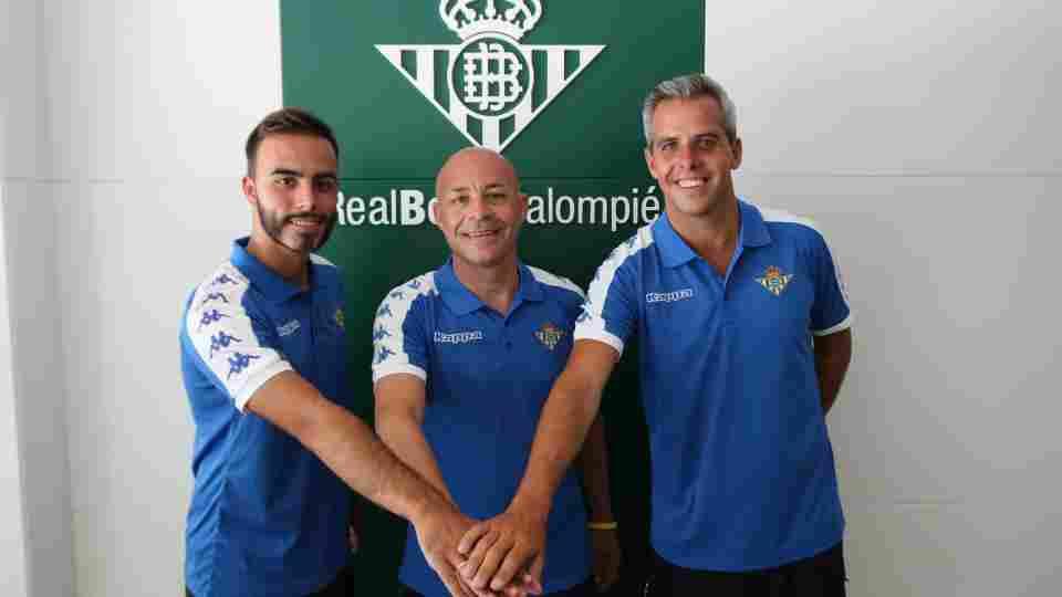 El Real Betis Futsal presenta a su nuevo cuerpo técnico para la temporada 2019/20