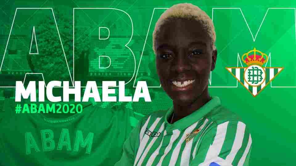 Michaela Abam reforzará el ataque del Real Betis Féminas