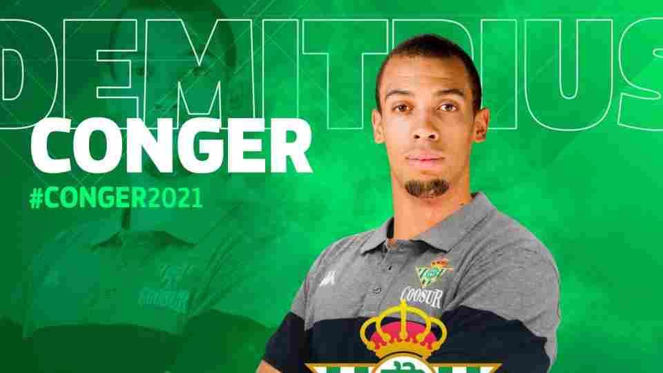 El Coosur Real Betis incorpora al alero Demitrius Conger