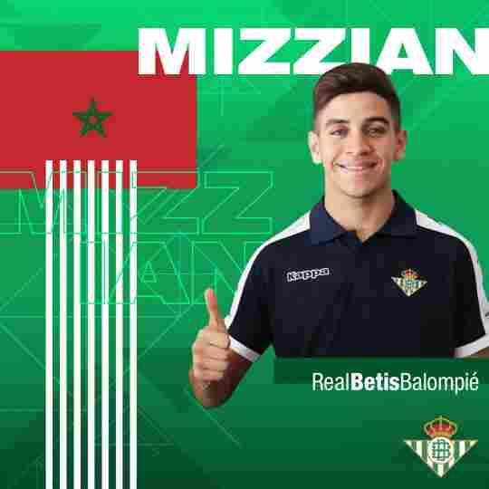 Mizzian, convocado con la selección marroquí sub-23