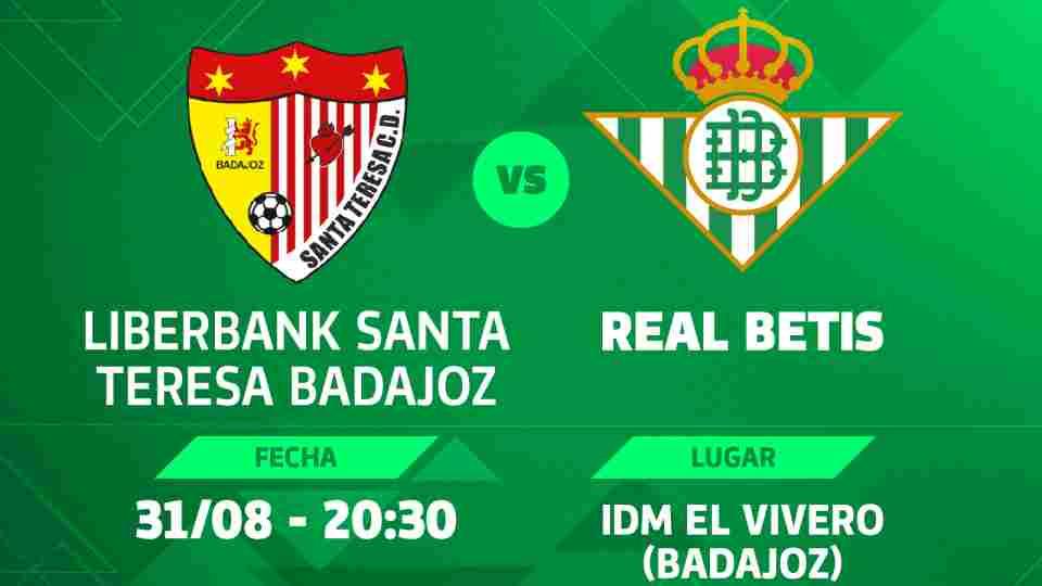 Santa Teresa – Real Betis Féminas, sábado 31 a las 20:30 horas