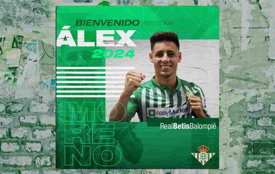 El Real Betis incorpora a Álex Moreno