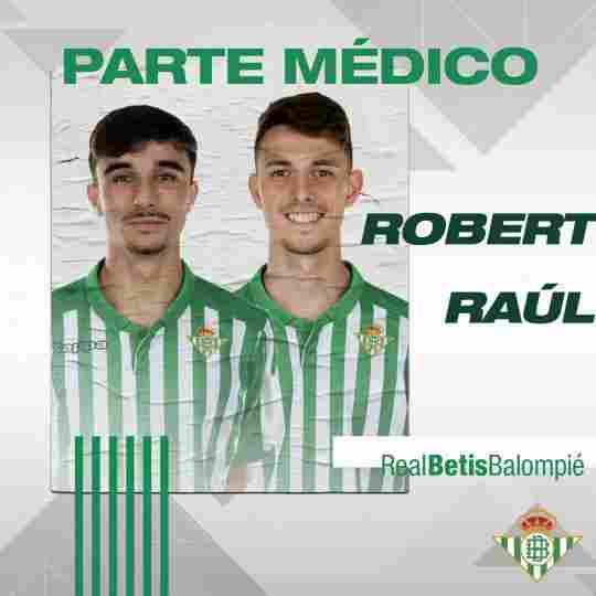 Parte médico de Robert y Raúl