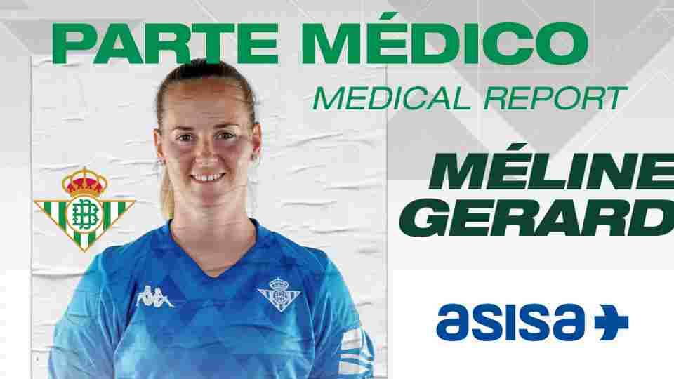 PARTE MÉDICO | Méline Gerard, cinco puntos en la ceja y leve conmoción cerebral