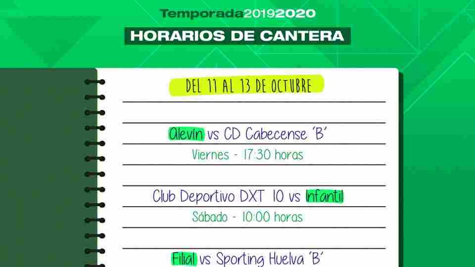 Horarios de cantera del Real Betis Féminas para el fin de semana