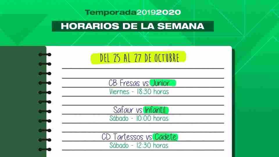 Horarios de la cantera del Coosur Real Betis