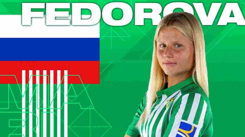Fedorova, convocada por la selección rusa