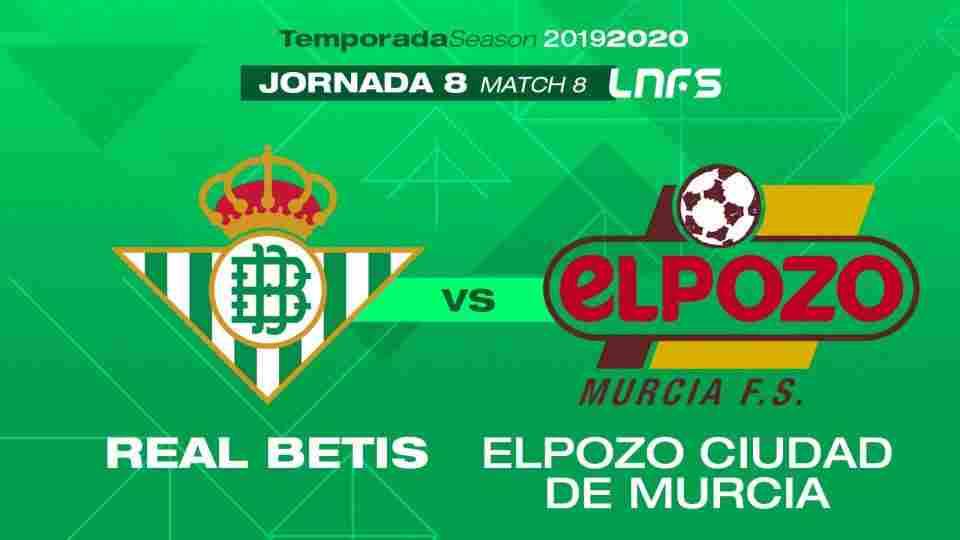 Real Betis Futsal - ElPozo Ciudad de Murcia, sábado 2 de noviembre a las 16:30