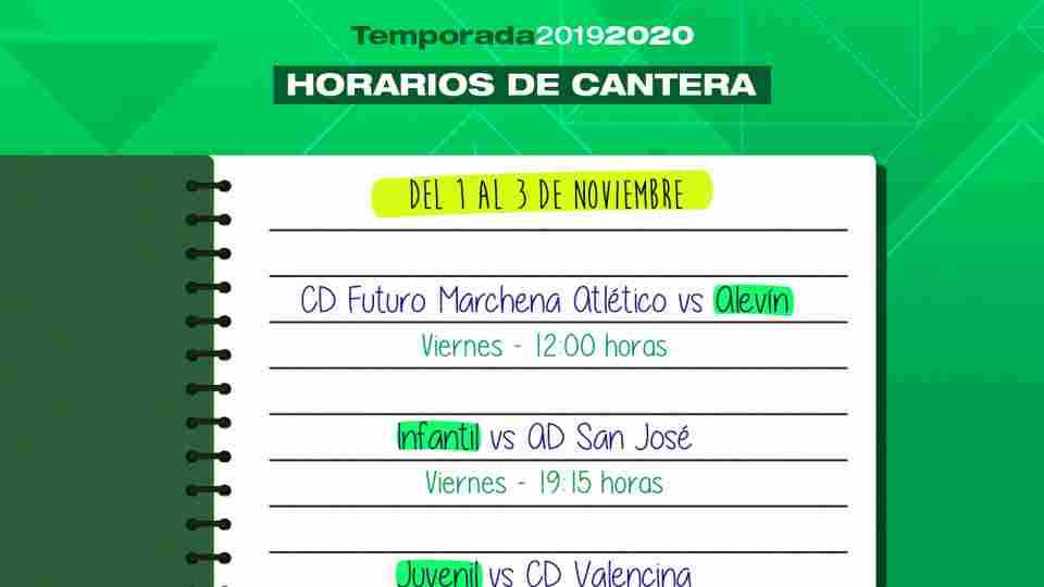 Horarios de la cantera del Real Betis Féminas