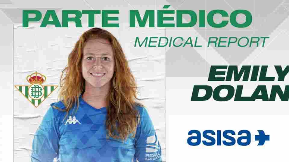 Emily Dolan, baja para el partido del domingo