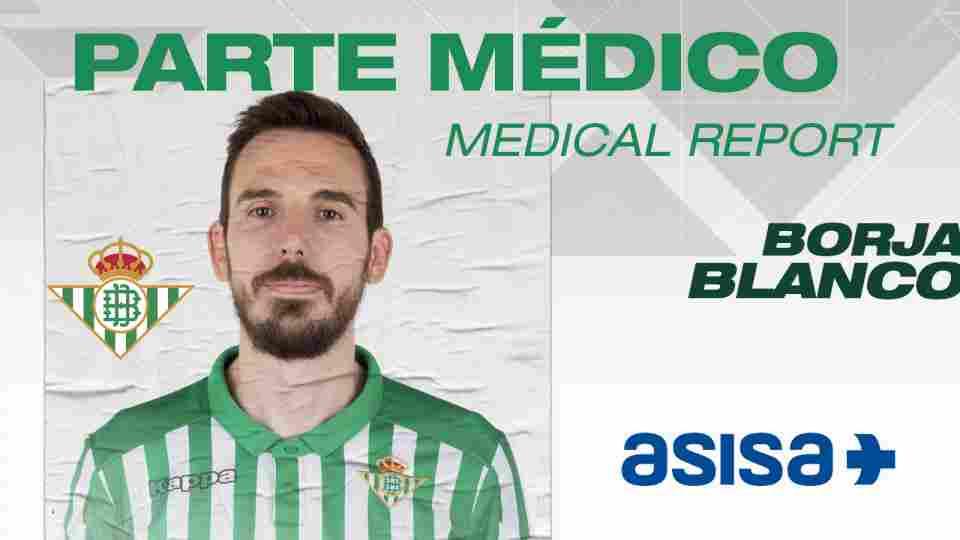 Borja Blanco sufre una elongación grado I en el aductor izquierdo