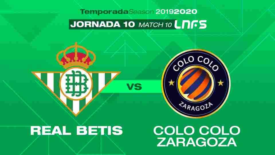 Real Betis Futsal - ElPozo Colo Colo Zaragoza, sábado 16 de noviembre a las 19:00 horas