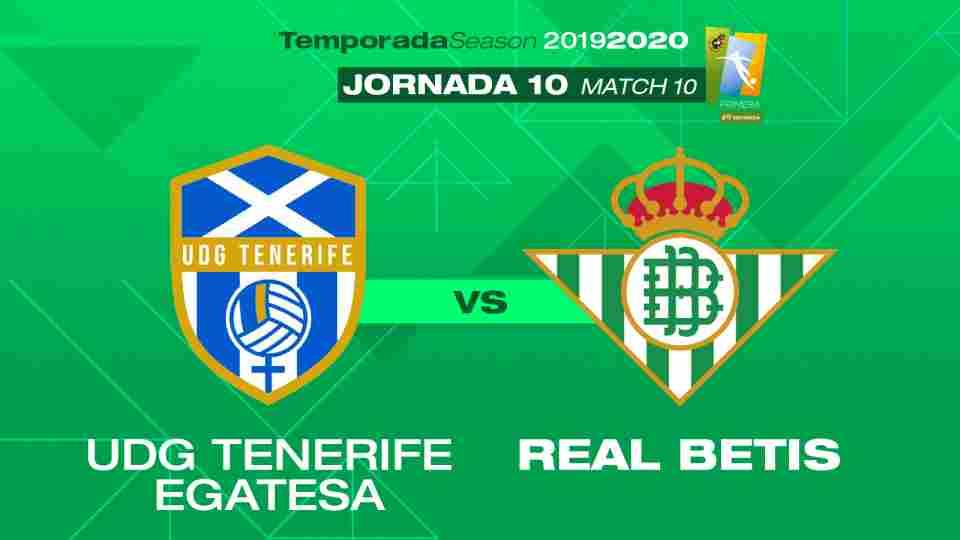 UDG Tenerife Egatesa - Real Betis Féminas, domingo 24 de noviembre a las 14:00 horas