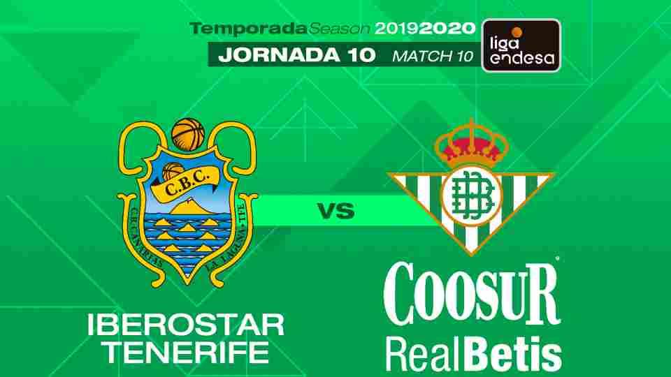 Iberostar Tenerife - Coosur Real Betis, domingo a las 13:00 horas