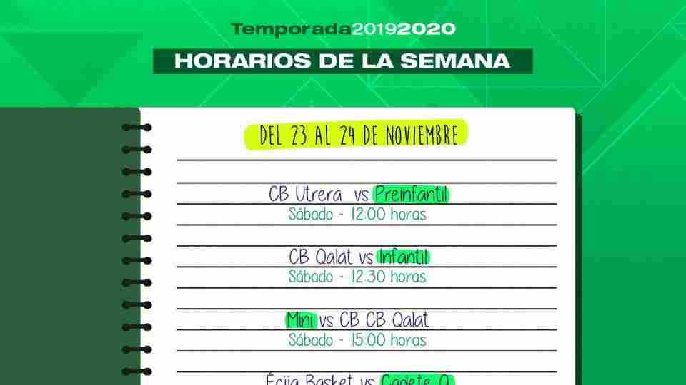 Horarios de la cantera del Coosur Real Betis