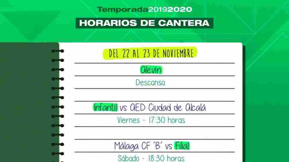 Horarios de la cantera del Real Betis Féminas