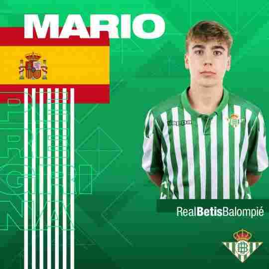 Mario Peregrina, convocado por la selección española sub-16