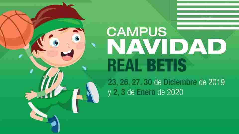 Plazo abierto para apuntarse al Campus de Navidad del Coosur Real Betis