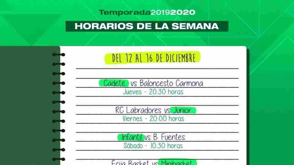 Horarios de la cantera del Coosur Real Betis