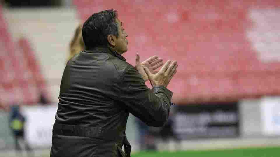 Antonio Contreras: "El partido se ha roto con el segundo tanto de ellas"
