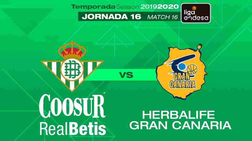 Coosur Real Betis - Herbalife Gran Canaria, domingo 5 de enero a las 12:30
