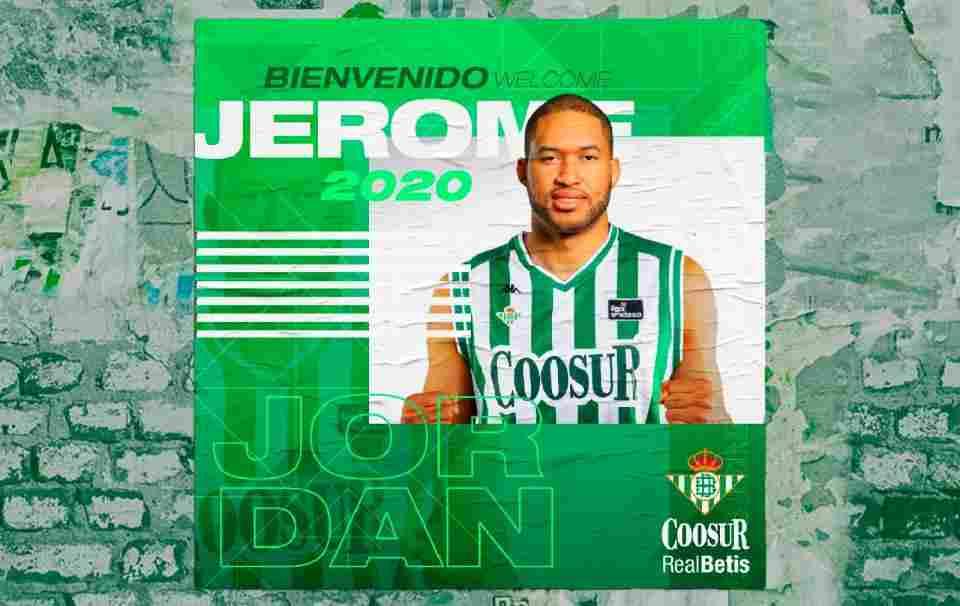 Jerome Jordan refuerza la pintura del Coosur Real Betis