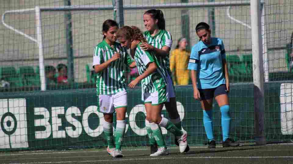 Tres de tres para los equipos de la cantera del Real Betis Féminas