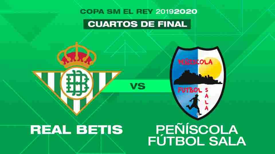 El Real Betis Futsal se enfrentará en Amate a Servigroup Peñíscola en los cuartos de la Copa del Rey