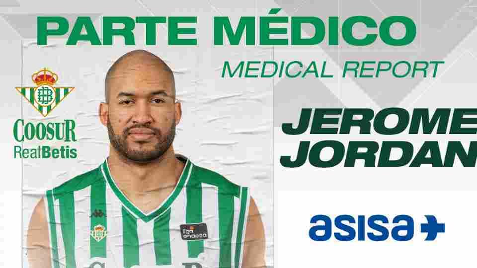 Jordan sufre una pequeña rotura en el sóleo y será baja para Barcelona